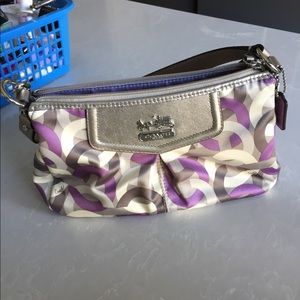 Coach Nylon Madison Op Art bag, new without tags